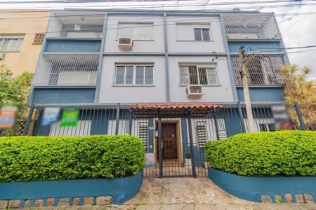 Fachada de apartamento à venda com 1 quarto, 40m² em Menino Deus, Porto Alegre