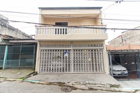 Fachada + Placa de casa para alugar com 2 quartos, 100m² em Jardim Lageado - Guaianases, Ferraz de Vasconcelos