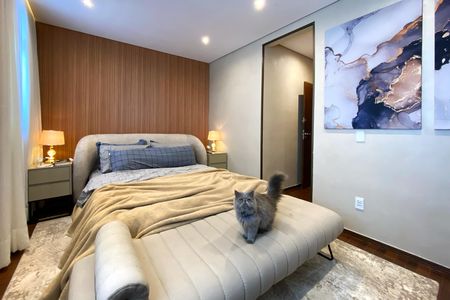 Suite 1 de apartamento à venda com 5 quartos, 243m² em Cidade Nova, Belo Horizonte
