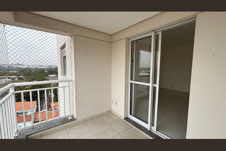 Varanda da Sala de apartamento para alugar com 2 quartos, 62m² em Vila Augusta, Guarulhos
