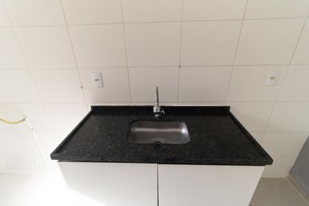 Cozinha de apartamento para alugar com 2 quartos, 41m² em Sacoma, São Paulo