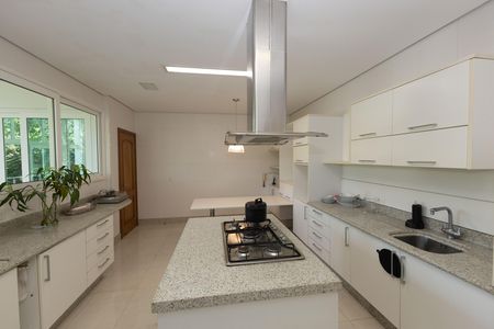 Cozinha de casa de condomínio para alugar com 6 quartos, 610m² em Conde, Nova Lima