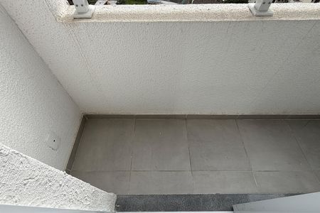 Varanda da Sala de apartamento para alugar com 2 quartos, 43m² em Jabaquara, Santos
