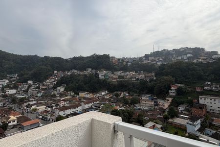 Varanda da Sala de apartamento para alugar com 2 quartos, 43m² em Jabaquara, Santos