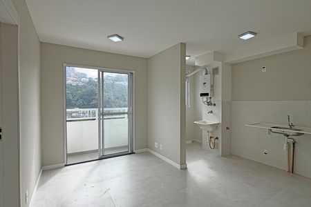 Sala de apartamento para alugar com 2 quartos, 43m² em Jabaquara, Santos