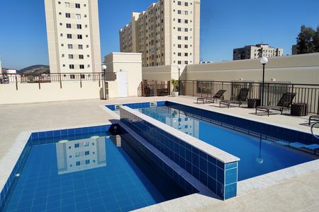 Área comum - Piscina de apartamento para alugar com 2 quartos, 48m² em Colubandê, São Gonçalo