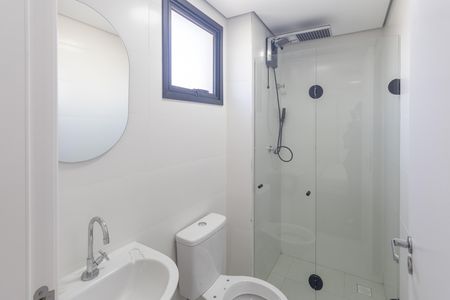 Banheiro de apartamento para alugar com 1 quarto, 26m² em Tucuruvi, São Paulo