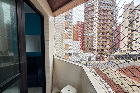 Varanda de apartamento para alugar com 1 quarto, 44m² em Vila Tupi, Praia Grande
