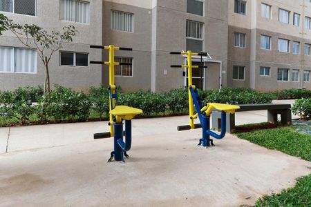 Apartamento para alugar com 42m², 2 quartos e sem vaga Apartamento para alugar com 42m², 2 quartos e sem vagaÁrea comum - Academia ao ar livre