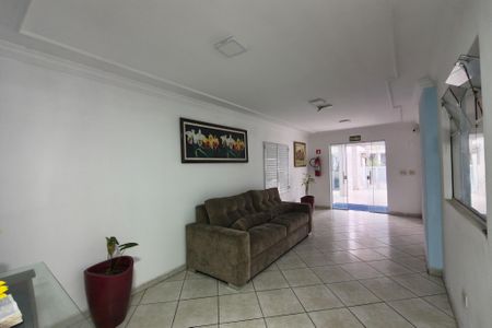 Hall de entrada de apartamento para alugar com 2 quartos, 79m² em Nova Mirim, Praia Grande