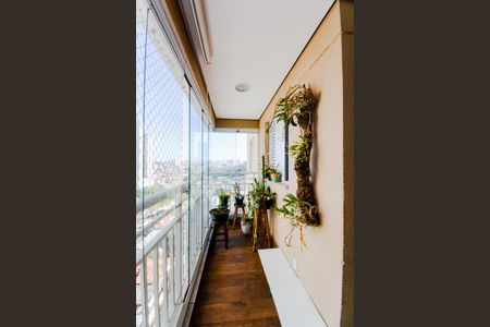 Varanda gourmet de apartamento à venda com 3 quartos, 92m² em Gopouva, Guarulhos