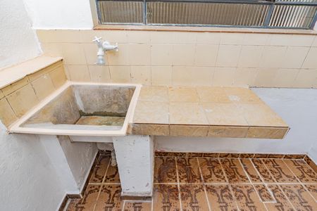 Área de Serviço de casa para alugar com 1 quarto, 40m² em Vila Água Funda, São Paulo
