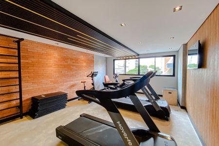 Área comum - Academia de kitnet/studio para alugar com 1 quarto, 28m² em Ipiranga, São Paulo