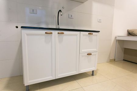 Cozinha - Armários de apartamento para alugar com 1 quarto, 28m² em Vila Formosa, São Paulo