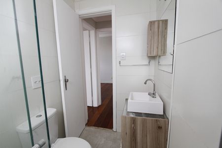 Banheiro Social de apartamento para alugar com 2 quartos, 70m² em Cidade Jardim, Belo Horizonte