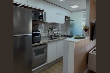 Cozinha de apartamento à venda com 2 quartos, 55m² em Taquara, Rio de Janeiro