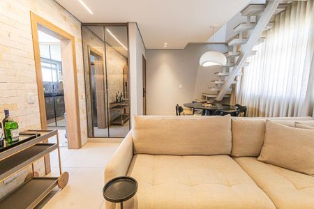 sala de apartamento à venda com 4 quartos, 165m² em Santa Amelia, Belo Horizonte