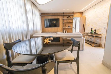 sala de apartamento à venda com 4 quartos, 165m² em Santa Amelia, Belo Horizonte