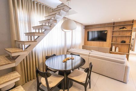 sala de apartamento à venda com 4 quartos, 165m² em Santa Amelia, Belo Horizonte