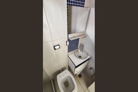 Studio para alugar com 25m², 1 quarto e sem vaga Studio para alugar com 25m², 1 quarto e sem vagaBanheiro