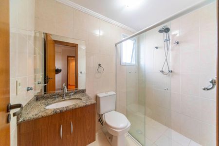 Apartamento para alugar com 130m², 3 quartos e 2 vagas Apartamento para alugar com 130m², 3 quartos e 2 vagasBanheiro do Quarto 1