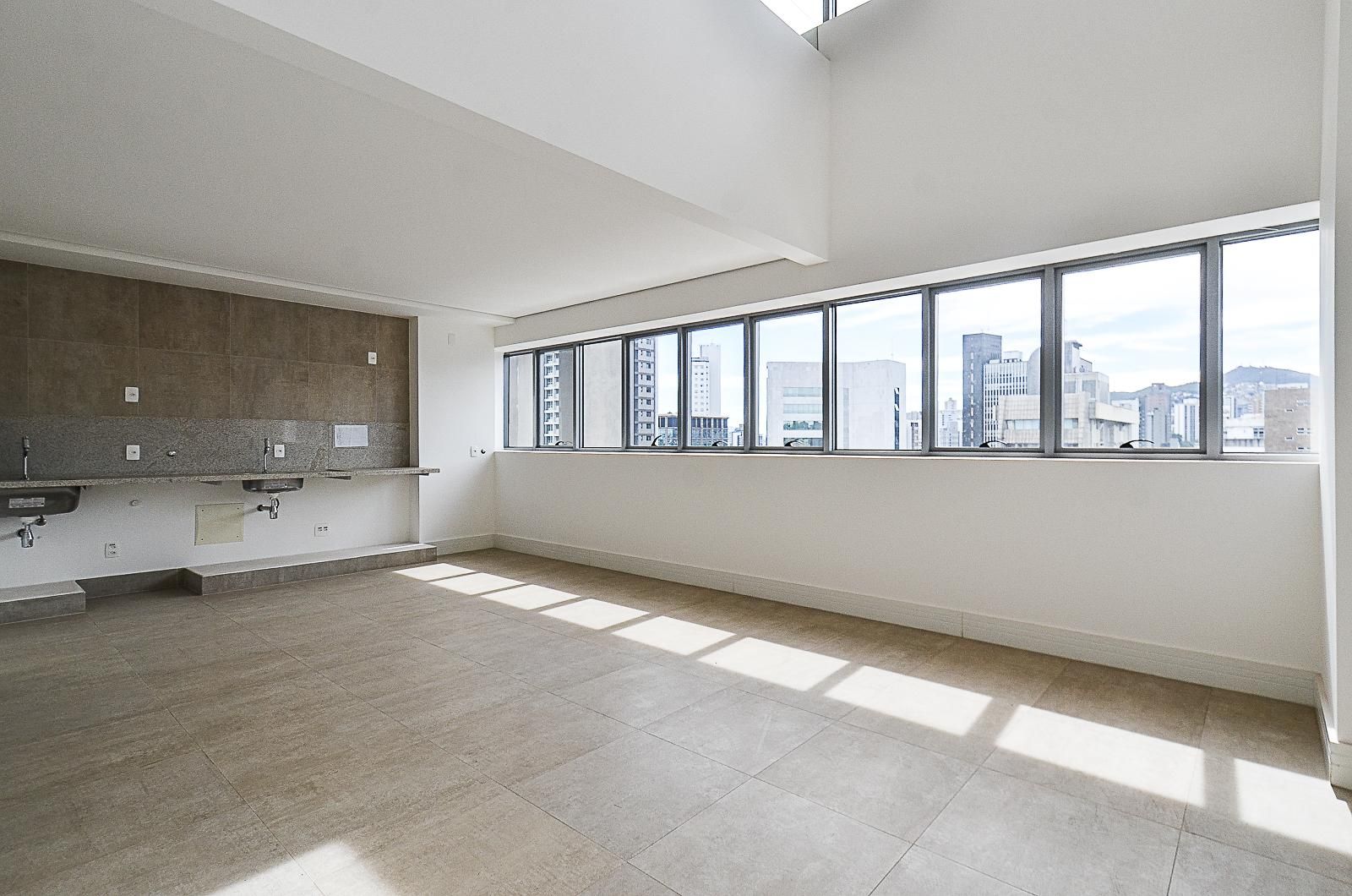 Apartamento com 1 quarto — Funcionários, Belo Horizonte