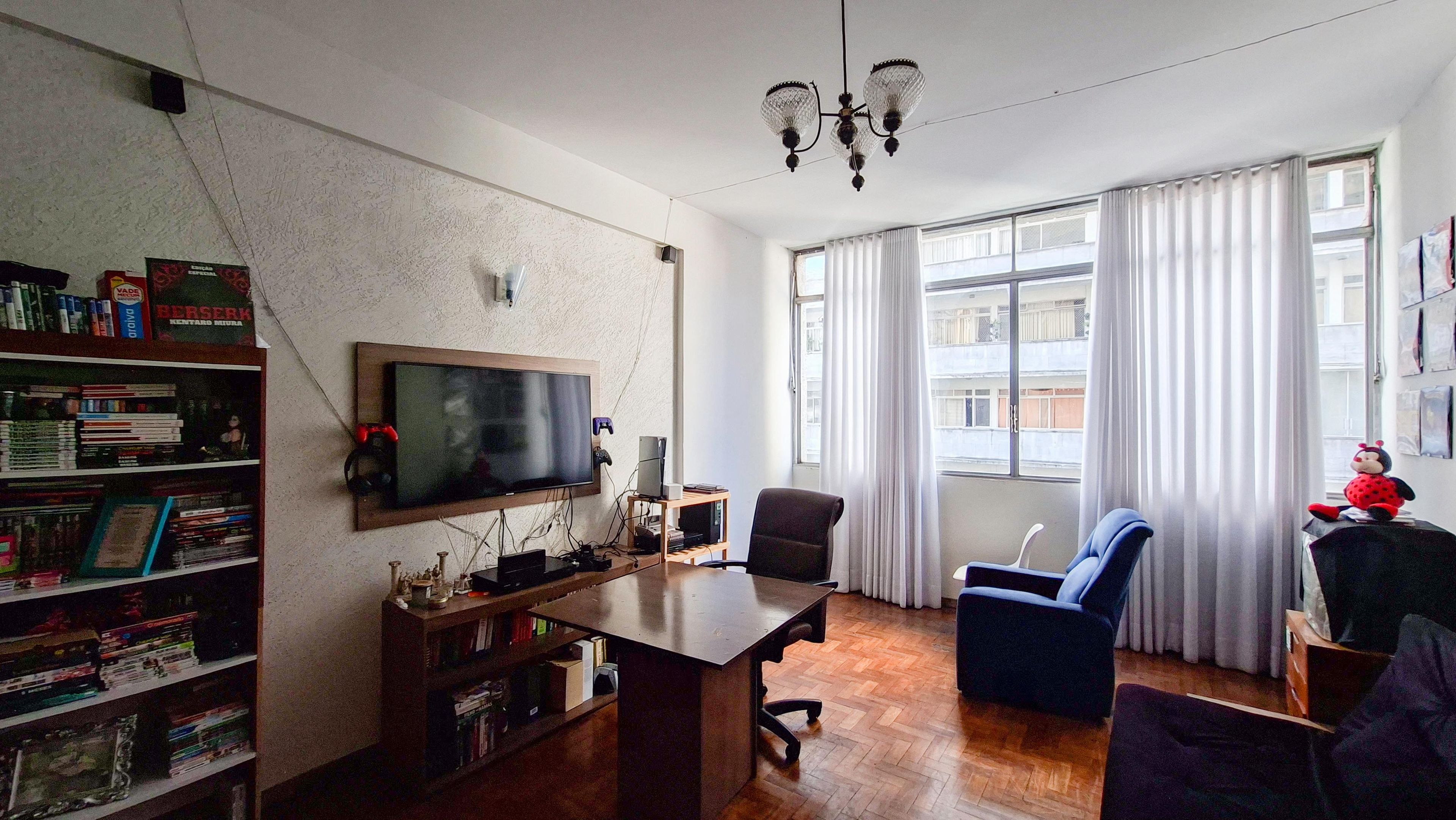 Apartamento com 3 quartos — Centro, Belo Horizonte