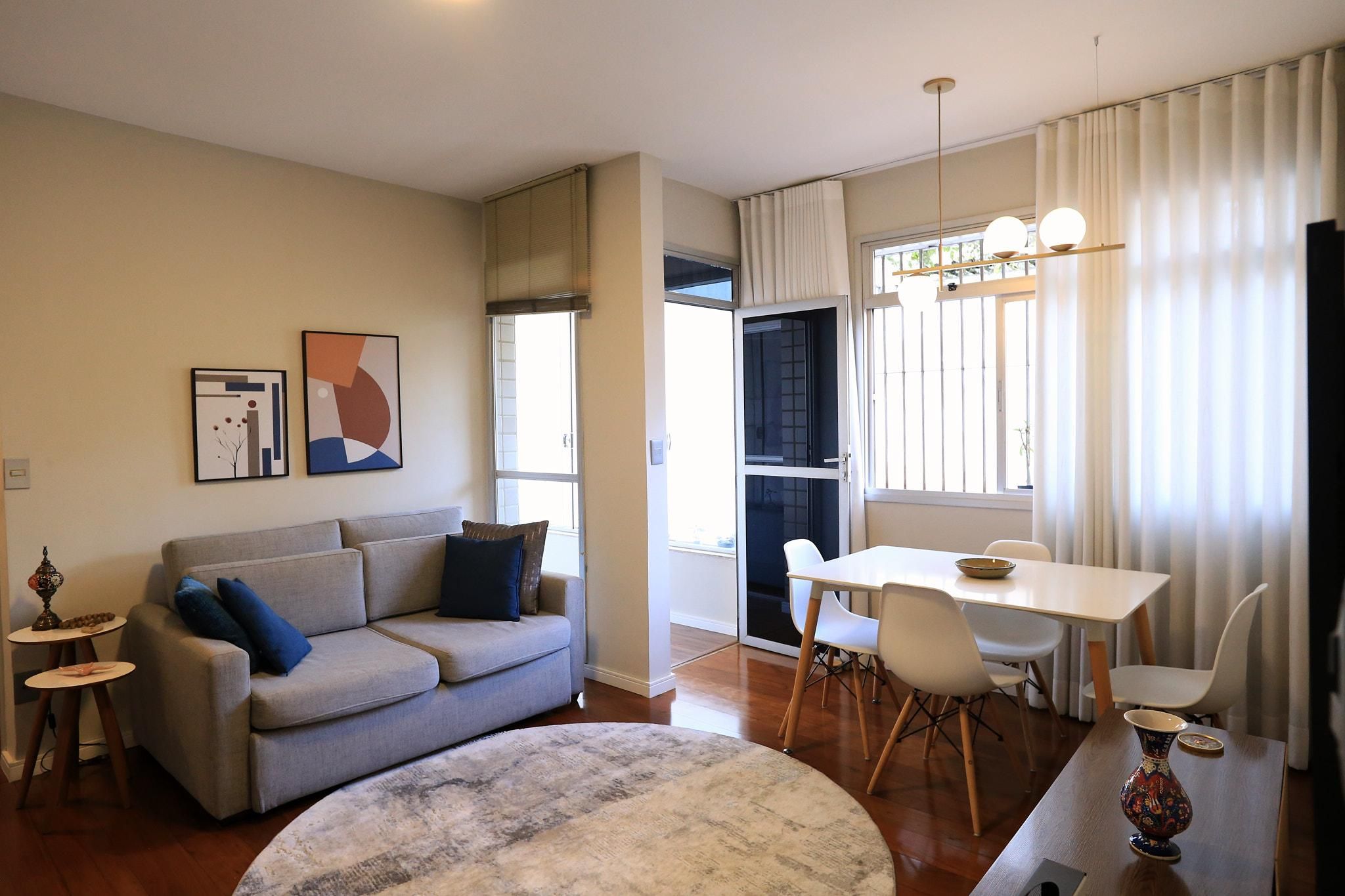 Apartamento com 1 quarto — Funcionários, Belo Horizonte