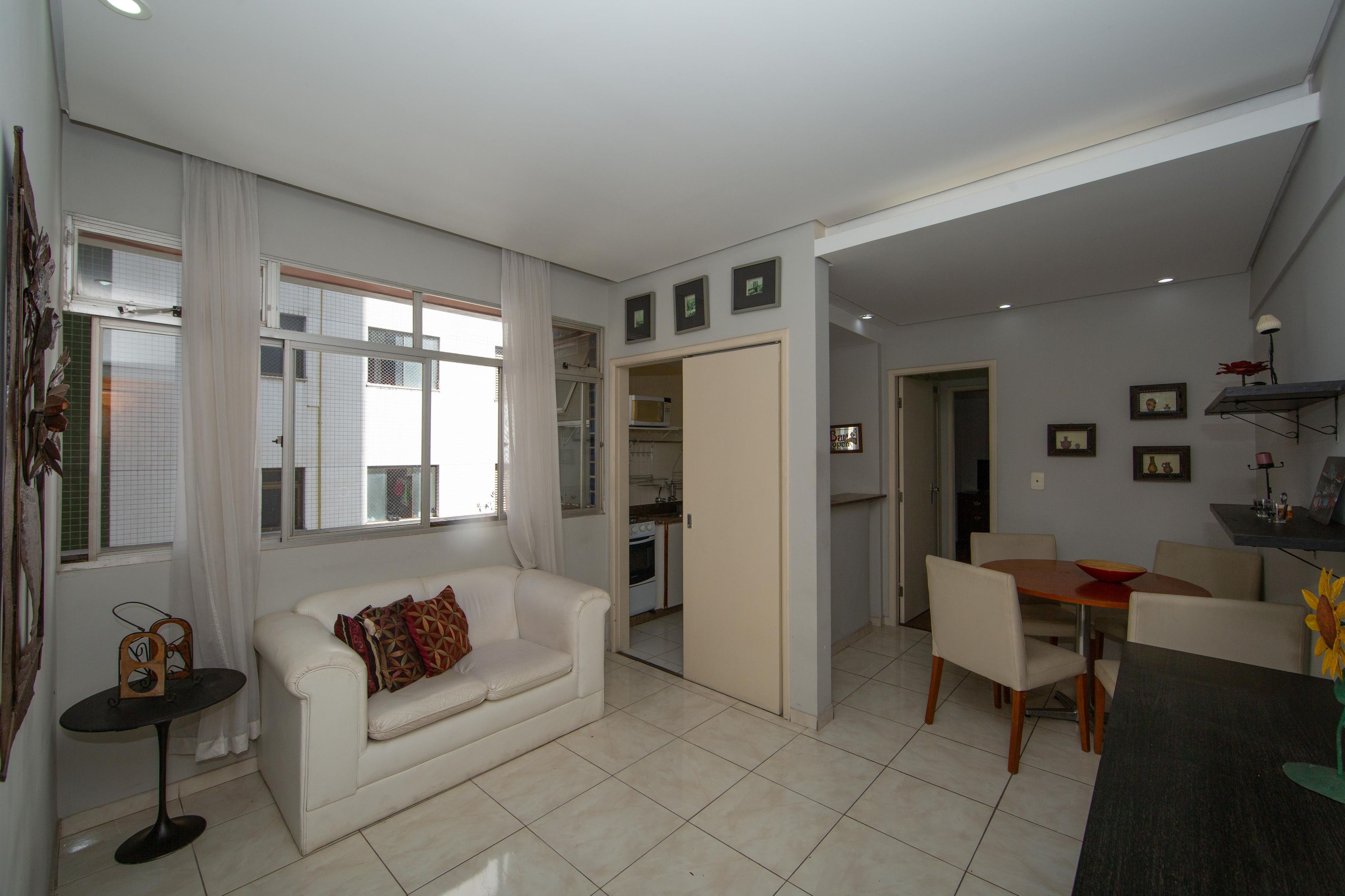 Apartamento com 1 quarto — Funcionários, Belo Horizonte