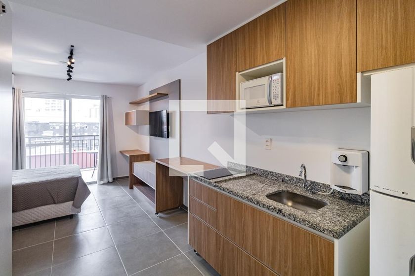 Kitnet-Studio, 28 m² - Foto 1