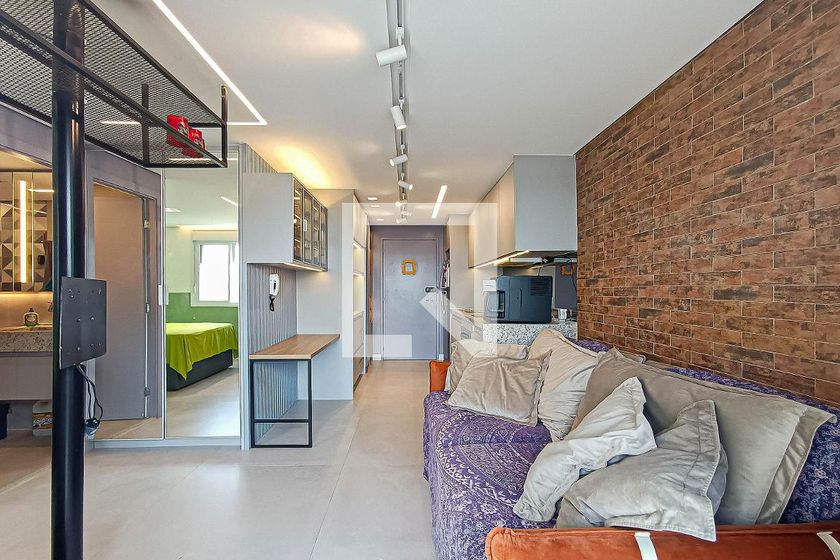 Apartamento, 1 quarto, 34 m² - Foto 1