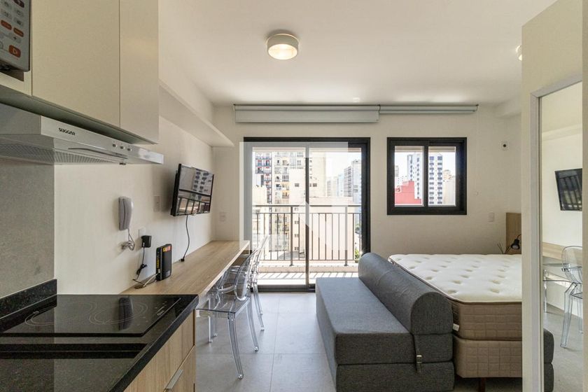 Kitnet-Studio, 27 m² - Foto 1