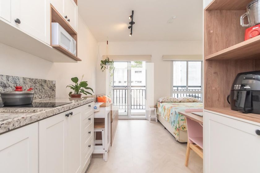 Kitnet-Studio, 25 m² - Foto 1