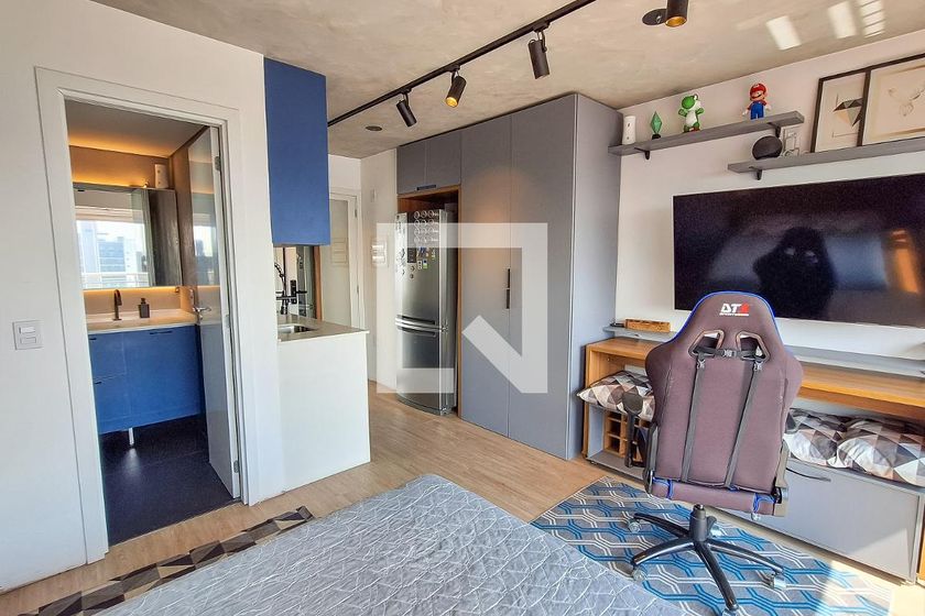Kitnet-Studio, 27 m² - Foto 1