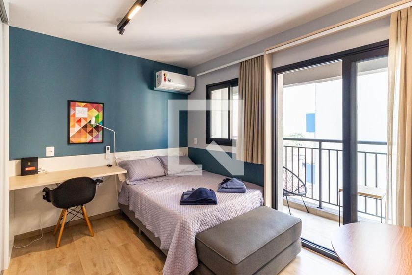 Kitnet-Studio, 27 m² - Foto 1