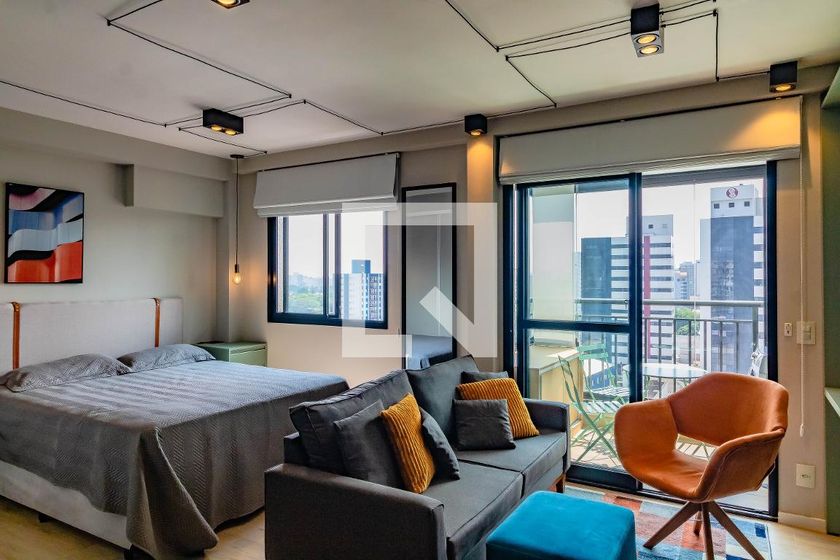 Apartamento, 1 quarto, 38 m² - Foto 1