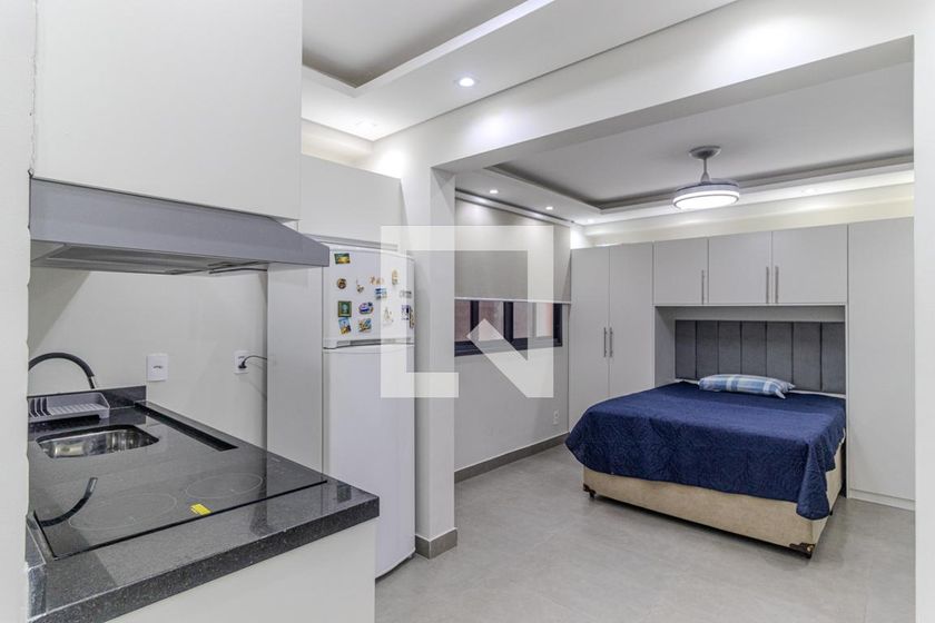 Kitnet-Studio, 27 m² - Foto 1