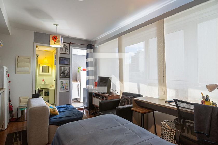 Kitnet-Studio, 23 m² - Foto 1