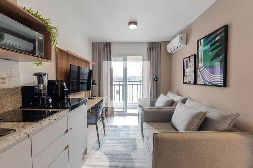 Apartamento, 1 quarto, 33 m² - Foto 1