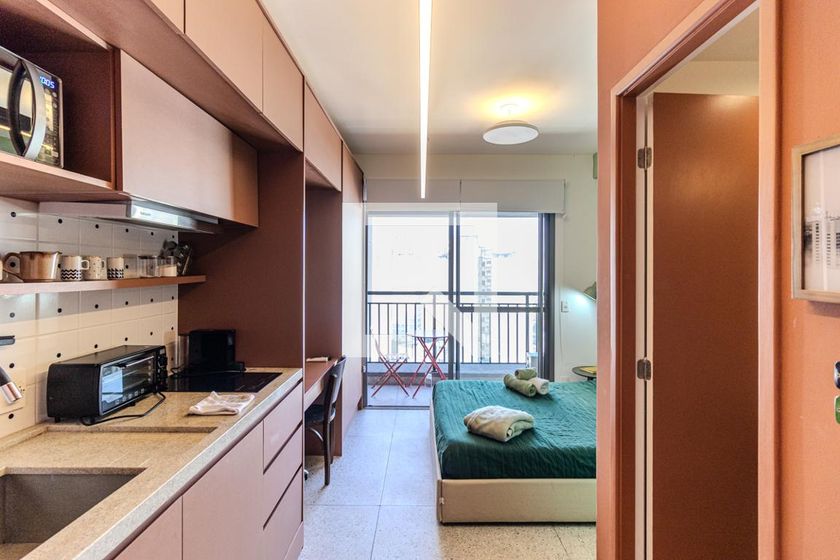 Kitnet-Studio, 27 m² - Foto 1