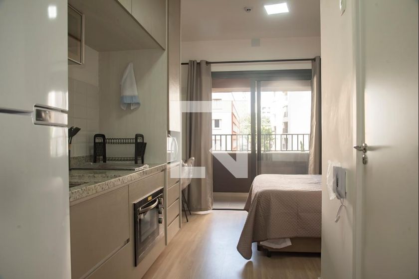 Kitnet-Studio, 24 m² - Foto 1
