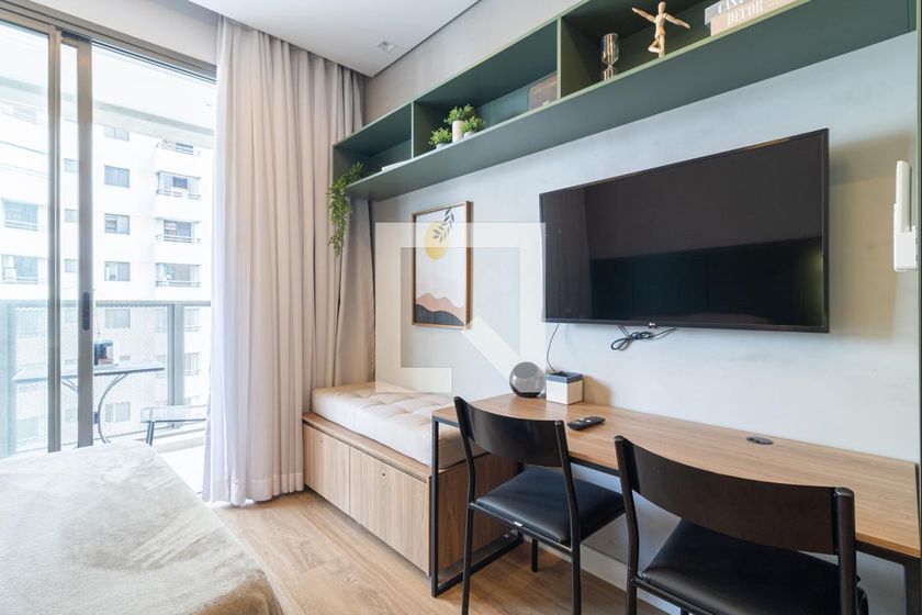 Kitnet-Studio, 27 m² - Foto 1