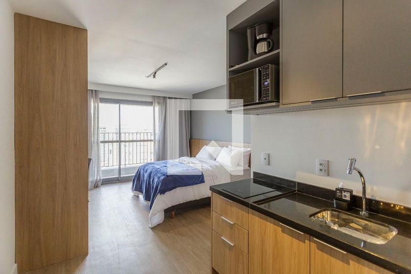 Kitnet-Studio, 29 m² - Foto 1