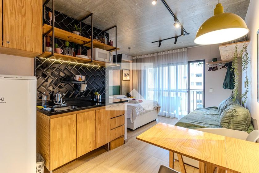 Kitnet-Studio, 29 m² - Foto 1