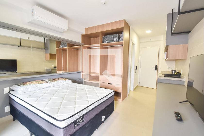 Kitnet-Studio, 28 m² - Foto 1