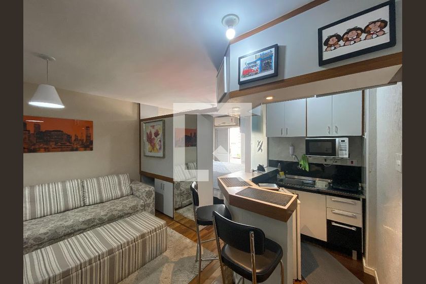 Apartamento, 1 quarto, 33 m² - Foto 1