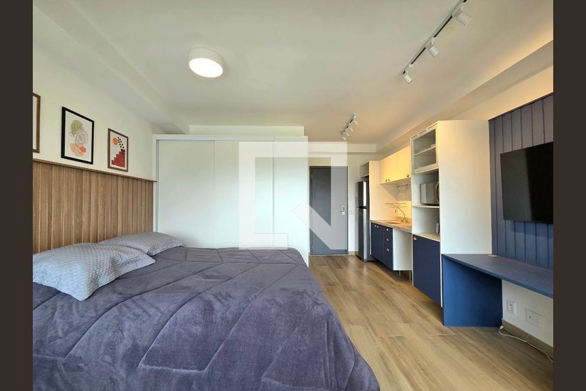 Kitnet-Studio, 28 m² - Foto 1