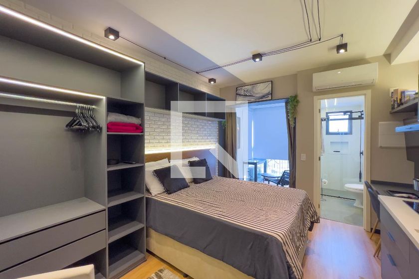 Kitnet-Studio, 25 m² - Foto 1