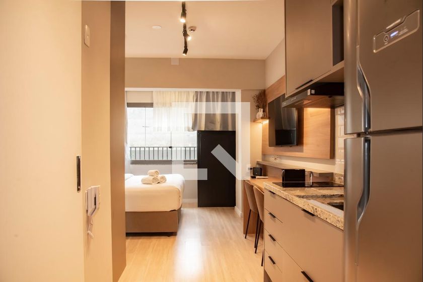 Kitnet-Studio, 25 m² - Foto 1