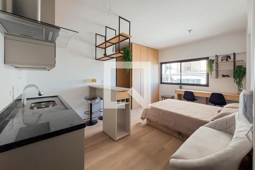 Apartamento, 1 quarto, 25 m² - Foto 1